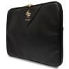 Guess GUCS16ZPGSTEGK ZIP Leather Triangle 4G Laptophülle 16", schwarz