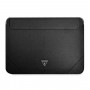 Guess GUCS14PSATLK Saffiano Triangle Logo Laptophülle 13/14", schwarz