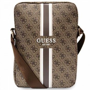Guess GUTB10P4RPSW 4G Stripes Tablet-Tasche 10", braun