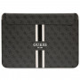 Guess GUCS14P4RPSK Laptophülle 14 Zoll, 4G Printed Stripes, schwarz