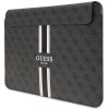 Guess GUCS14P4RPSK Laptophülle 14 Zoll, 4G Printed Stripes, schwarz