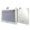 Guess GUCS14HGCFSEB Laptophülle 14 Zoll, GCube Stripes, blau