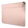 Guess GUCS16PSATLP Laptop-Hülle 16 Zoll, Saffiano Triangle, pink