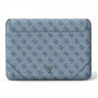 Guess GUCS16P4TB Laptophülle 16 Zoll, 4G Uptown Triangle, blau