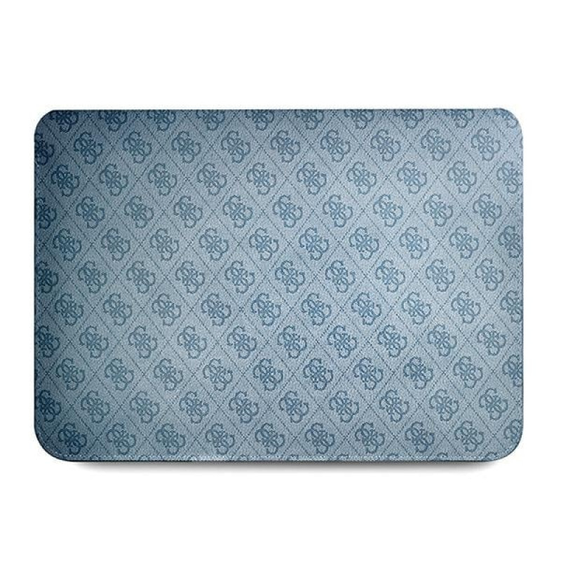 Guess GUCS16P4TB Laptophülle 16 Zoll, 4G Uptown Triangle, blau