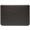 Guess GUCS14PS4SGK Laptophülle 14 Zoll, 4G Stripe Metal Logo, schwarz