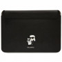 Karl Lagerfeld KLCS14SAKCPMK Laptophülle für 14", schwarz, Saffiano Karl&Choupette
