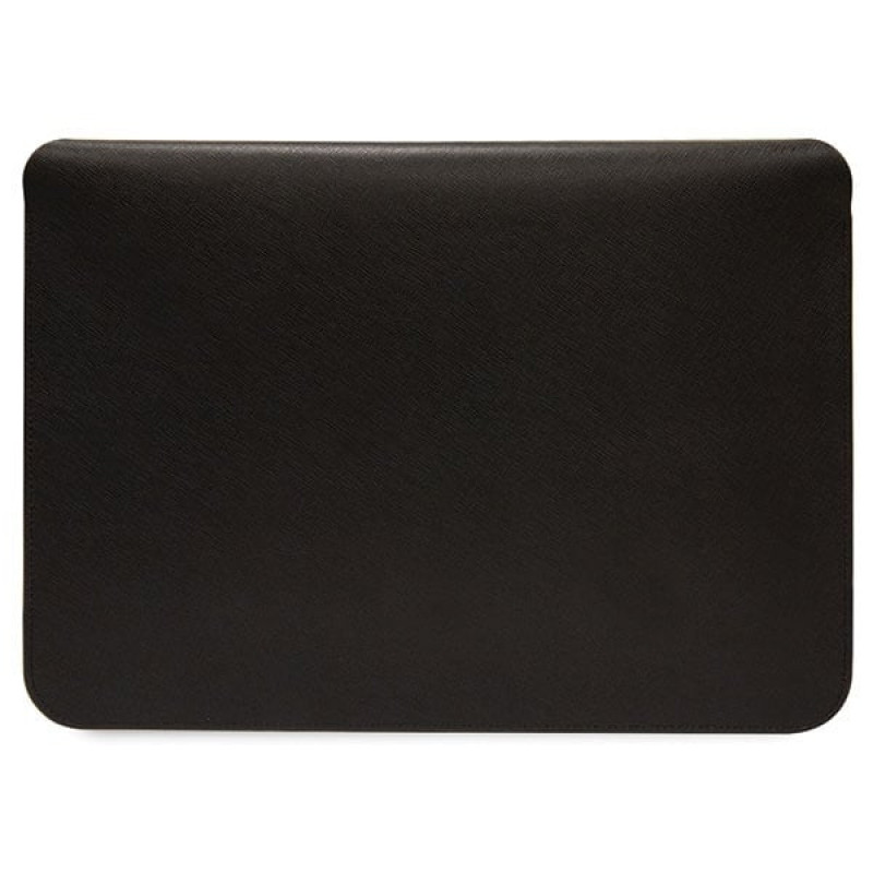 Karl Lagerfeld KLCS14SAKCPMK Laptophülle für 14", schwarz, Saffiano Karl&Choupette