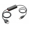 HP Poly APU-76 Elektronischer Hook-Switch-Adapter für Headsets, TAA-konform (85R00AA)