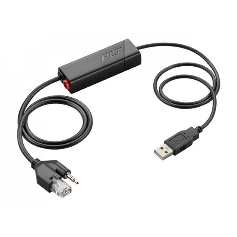 HP Poly APU-76 Elektronischer Hook-Switch-Adapter für Headsets, TAA-konform (85R00AA)