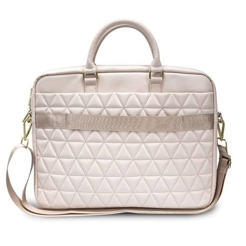 Guess GUCB15QLPK Laptoptasche 15", pink, Quilted