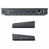 Fujitsu PR09 S26391-F6007-L500 Port-Replikator, USB-C, 2 x DP, 120 W