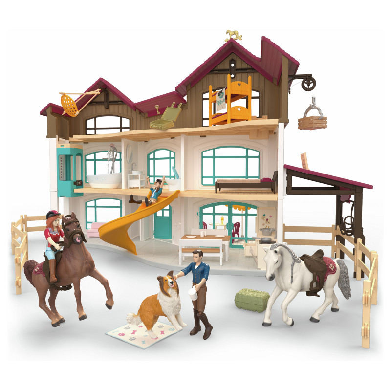 Schleich Horse Club Lakeside Villa & Paddock Spielset 42785