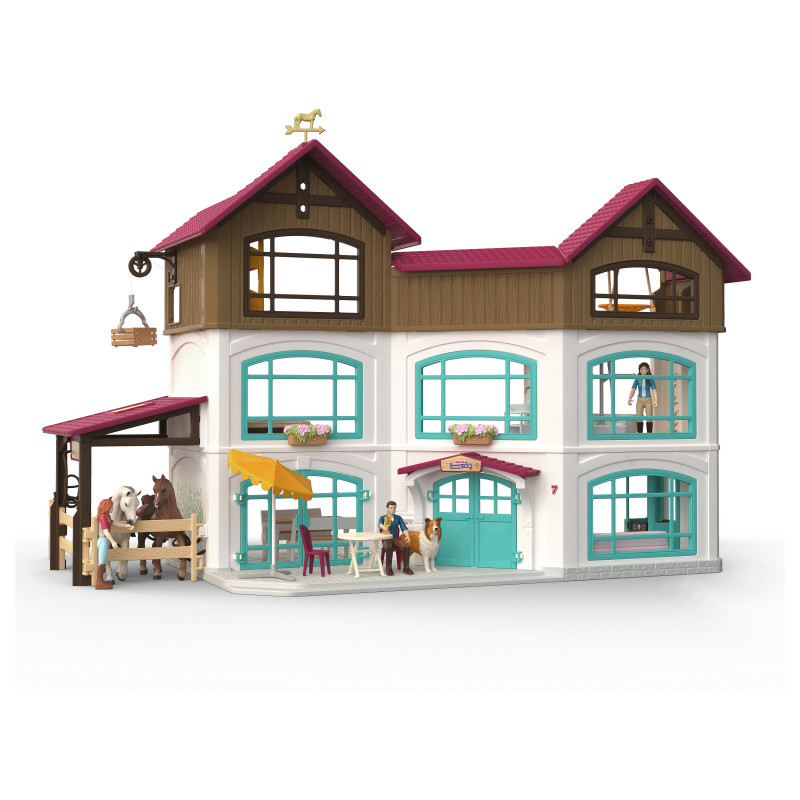 Schleich Horse Club Lakeside Villa & Paddock Spielset 42785