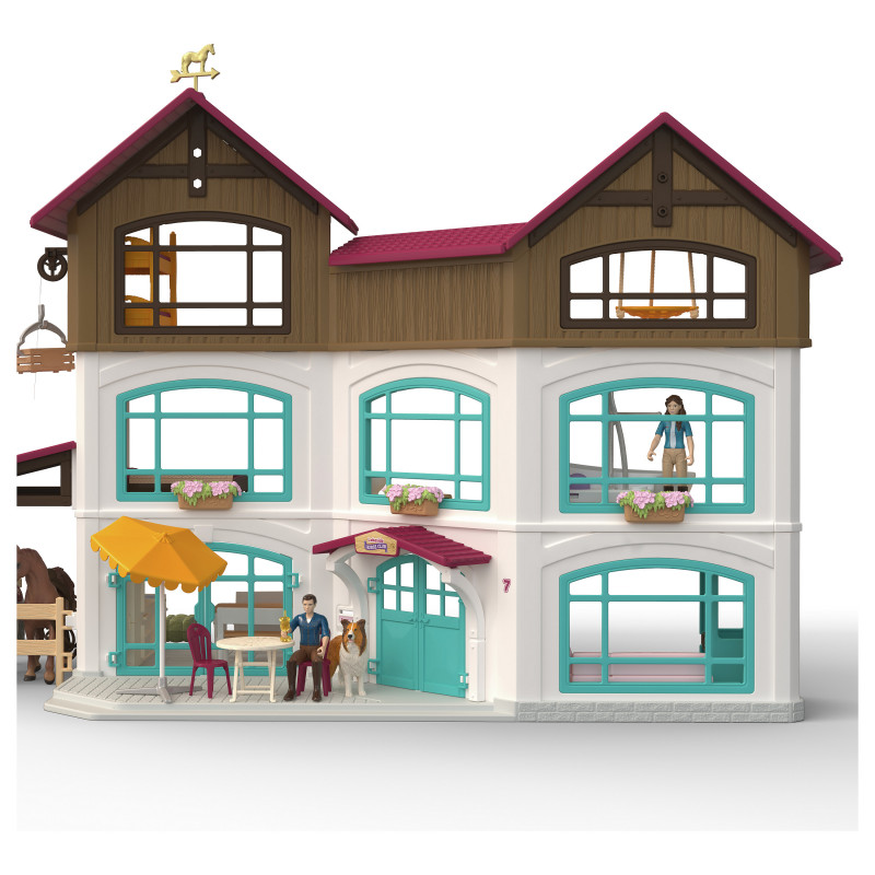 Schleich Horse Club Lakeside Villa & Paddock Spielset 42785