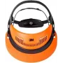 3M G500-GU Polyamid-Sicherheitshelm mit Mesh-Visier und Ohrenschützer, Schwarz/Gelb 7000104156