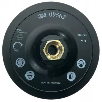3M Hookit Stützteller 115mm M14 Gewinde, mittlere Dichte, 12500 U/min