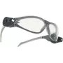 3M LED Light Vision Schutzbrille, silber/schwarzer Rahmen, klare kratzfeste und beschlagfreie Gläser, UV-Schutz, integrierte LED-Leuchten