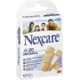 3M Nexcare Universal Pflaster, 20 gemischte Strips, hautfarben, atmungsaktiv & wasserabweisend, latexfrei (N0320AS)