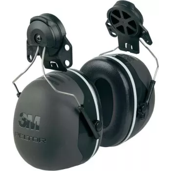 3M PELTOR X5P3 Helmbefestigte Kapselgehörschützer, 37 dB SNR, Schwarz XA007706964
