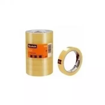 3M Scotch 508 Transparentes Klebeband, 19 mm x 66 m, von Hand abreißbar 5081966