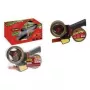 3M Scotch HV5066DB Handabroller für Packband bis 50 mm x 66 m, Metallrahmen, Blau/Grau