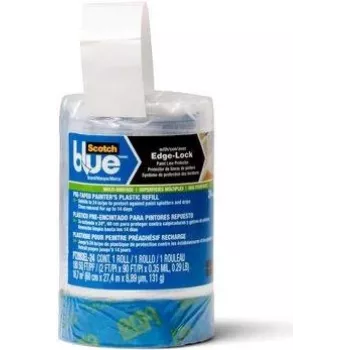 3M ScotchBlue 2090 Malerabdeckband, 24 mm x 22,86 m, Blau, Innenbereich, Acrylklebstoff, 14 Tage saubere Entfernung 7100197950