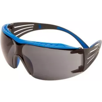 3M SecureFit SF402XSGAF-BLU Schutzbrille, graue Anti-Beschlag- und Anti-Kratz-Gläser, blauer Rahmen, XS