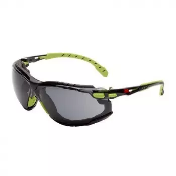 3M Solus 1000 Schutzbrille mit Scotchgard Protector, Limette/Schwarz, 1 Paar 7100331527