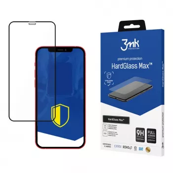 3MK Apple iPhone 12 Pro Max HardGlass Max Displayschutzfolie