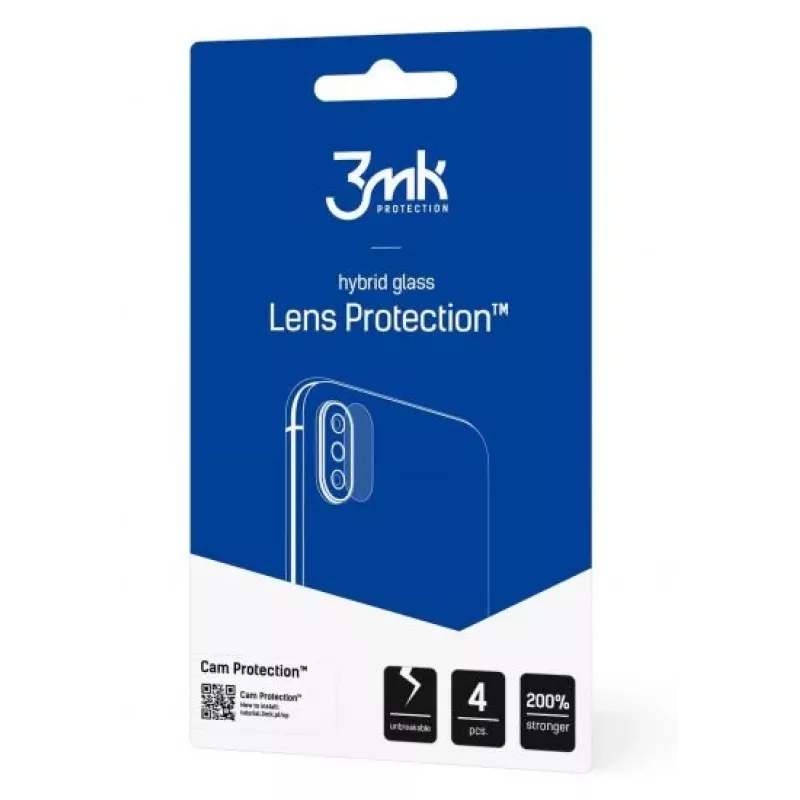 3MK Apple iPhone 12 Pro Max Objektivschutz gehärtetes Glas