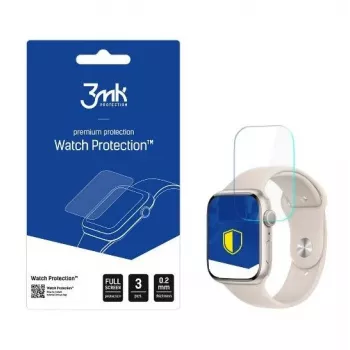 3MK ARC+ Displayschutzfolie für Apple Watch 41mm (Series 7/8/9/SE 2. Gen.) - Kristallklar