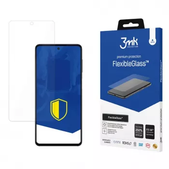 3MK FlexibleGlass Displayschutzfolie für Samsung Galaxy M52 5G - Hybridglas, 7H Härte, 0,3 mm, kristallklar
