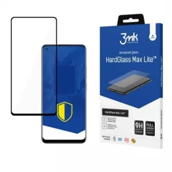 3MK HardGlass Max Lite Displayschutzfolie aus gehärtetem Glas für Realme 11 - Schwarz