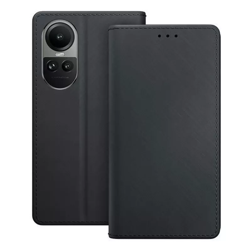 3MK Wallet Case für Oppo Reno10 5G, Schwarz