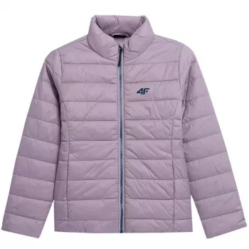 4F Mädchen-Daunenjacke Helllila 4FJSS23TDJAF073 52S 122cm