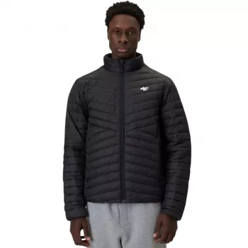 4F Herren M0853 Tiefschwarze Jacke 4FWSS26TDJAM0853 20S Größe L