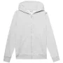 4F Damen-Sweatshirt F0956 Cool Light Gray Melange Größe S
