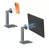 4smarts ErgoPro Tischhalterung mit Magnet für Smartphone und Tablet - Grau