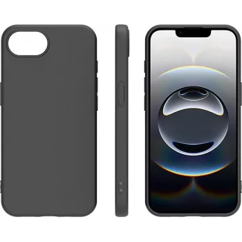 4smarts TPU Hülle für iPhone 17e / 16e, Schwarz (541815)