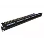 A-LAN Alantec PK012 Patch Panel 1U 24-Port RJ45 Cat.5e UTP Schwarz