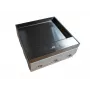 A-LAN Bodensteckdose 12M - 12-Modul Bodensteckdose für Standardsteckdosen 22,5x45 mm (45x45 mm), Schrägmontage