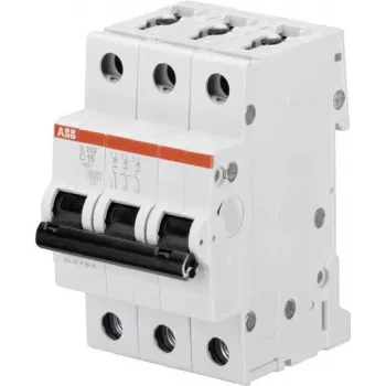 ABB 2CDS253001R0024 3-poliger 2A C-Charakteristik Leitungsschutzschalter 6kA
