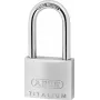 ABUS 64TI/40HB40 KD Titalium Vorhängeschloss, gleichschließend, hoher Bügel, Sicherheitsstufe 5