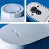 ABUS ABLO10000W Funk-Türschlossantrieb – Aufputzmontage für Euro-Profilzylinder, Weiß