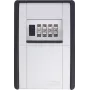 ABUS KeyGarage 787 Schlüsseltresor – Schwarz/Silber – Metall – 4-stellige Kombination – 80 x 45 x 120 mm
