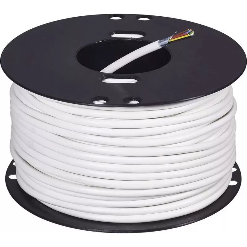 ABUS Security-Center AZ6360 Alarmkabel 50m Weiß 8-adrig PVC