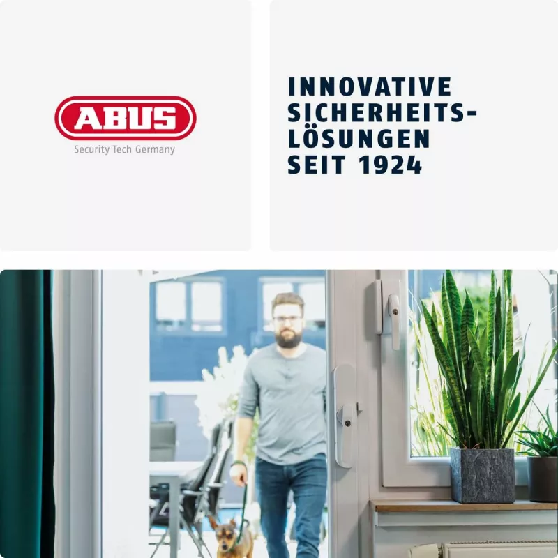 ABUS Security-Center BRIDGE One Smart Home Wireless LAN Bridge (ABBO10000B), Schwarz, 230 V, Bluetooth-fähig