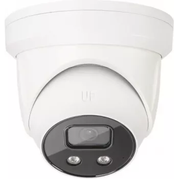 ABUS Security-Center IPCB58511A Netzwerk-Überwachungskamera - Dome - Außenbereich - Wetterschutz - Farbe Tag & Nacht - 8 MP - 3840 x 2160 - 4K - M12-Objektivhalterung - Festbrennweite - LAN 10/100 - MJPEG, H.264, H.265 - DC 12V / PoE