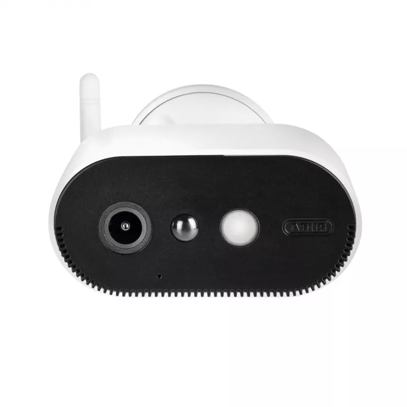 ABUS Security-Center PPIC91520 Zusatz-Funk-Akku-Überwachungskamera für ABUS Battery Camera Pro – Full HD 1080p, IP65, Weiß